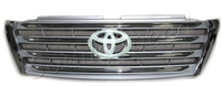 Решетка радиатора LX-Mode Toyota Land Cruiser Prado 150 2014 + эмблема с подсветкой