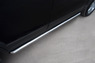 Пороги труба на Chevrolet Captiva 2012 (d63)