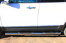 Пороги труба с накладками Ford Explorer 2012 (d76)