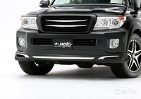 Губа JAOS PU передняя Toyota Land Cruiser 200 2012-2014г (полиуретан)