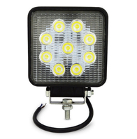 Светодиодная (LED) лампа 27w 9SMD квадратная