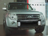 Накладка на бампер Mitsubishi Pajero 2007+