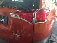 Хром накладки Toyota RAV4 2014 на стопы 