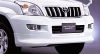 Передняя губа Toyota Land Cruiser Prado 120