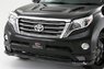 Фары (оптика) диодные рестайлинг Toyota Land Cruiser Prado 150 2014 + линза