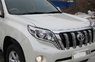 Фары (оптика) диодные рестайлинг Toyota Land Cruiser Prado 150 2014 + линза