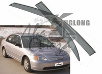 Ветровики - дефлекторы окон Honda Civic ES# 2001-2005 4D
