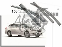  Ветровики - дефлекторы окон Subaru Legacy (HBK)/Outback BM#/BR# 2009-2014 с молдингом 