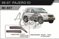Ветровики - дефлекторы окон Mitsubishi Pajero IO/Pinin H7#A 98-10 (TXR Тайвань)