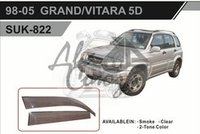 Ветровики - дефлекторы окон Suzuki Grand Vitara 97-05 3D (TXR Тайвань)