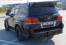 Спойлер под стекло Lexus LX 570 2008-2012