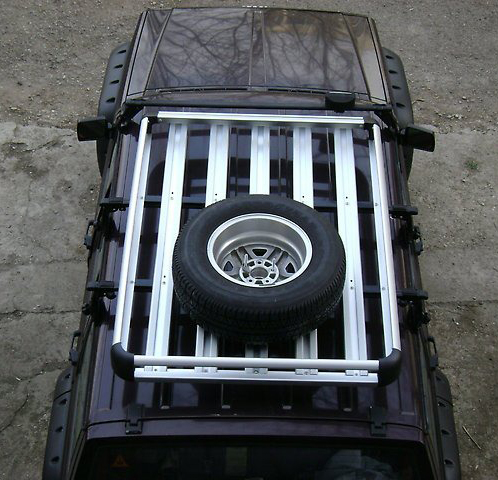 Алюминиевый багажник RIVAL на крышу для Лада 4х4, Нива Легенд