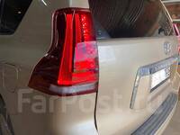 Стопы красные Toyota Land Cruiser Prado 150 2009-2017+ стиль Lexus GX460 2020