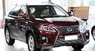 Накладка на решетку переднего бампера "F Sport" Lexus RX 350 2012 (3шт)