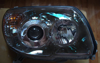 Фары (оптика) Toyota Surf 21# 2005-2009 линза (черные)