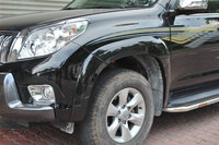 Фендера - расширители колесных арок Toyota Land Cruiser Prado 150 (широкие)