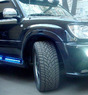 Пороги (подножки) Lexus LX 470 с подсветкой (знак LX)