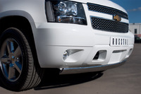 Защита переднего бампера - дуга овал Chevrolet Tahoe 2012 (75*42)