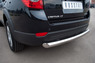 Защита заднего бампера - дуга Chevrolet Captiva 2012 (d76)