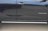 Пороги труба с проступью Chevrolet Trailblazer 2013 (75*42)