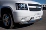 Защита переднего бампера - дуга Chevrolet Tahoe 2012 (d76/76)