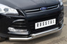 Защита переднего бампера - дуга Ford Kuga 2013- (d63/63)