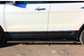 Пороги труба с проступью Ford Explorer 2012 (d120*60)