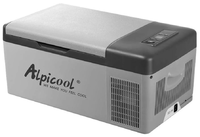Холодильник Alpicool на фрионе автомобильный C15 л 12v/24v/220v