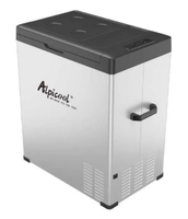 Автохолодильник компрессорный Alpicool 75л 12V/24V/220V (2 положения открывания крышки, ручка магнит)