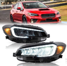 Фары тюнинг Subaru Impreza WRX VA/V10 Levorg 2014-2021 LED Vland