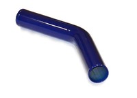 Труба алюминиевая 70мм 45гр (600мм) синяя