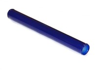 Труба алюминиевая 70мм прямая (600мм) синяя