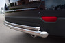 Защита заднего бампера - дуга Chevrolet Captiva 2012 (d63/42)