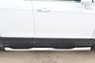 Пороги труба с накладкой Chevrolet Captiva 2013- (d76) #2