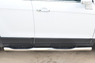Пороги труба с накладкой Chevrolet Captiva 2013- (d76) #3