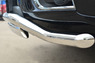 Защита переднего бампера - дуга (волна) Chevrolet Trailblazer 2013 (75*42-d63)