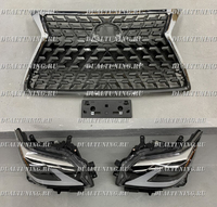 Рестайлинг решетка + фары Lexus GX460 из 2013-2019 в 2020 1URFE