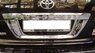 Хром планка под задний номер Toyota Land Cruiser 200 (дизайн 2016)