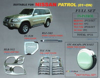 Набор хром накладок Nissan Safari Y61 97-03