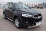 Защита переднего бампера - дуга Chevrolet Captiva 2012 (d63/63)