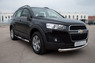 Защита переднего бампера - дуга Chevrolet Captiva 2012 (d76)