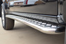Пороги труба с листом Chevrolet Trailblazer 2013 (d42) 
