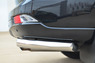 Защита заднего бампера - уголки Chevrolet Trailblazer 2013 (d63)