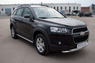 Защита переднего бампера - дуга Chevrolet Captiva 2012 (d63/42)