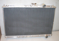 Радиатор алюминиевый Mitsubishi Evo 1-2-3 50мм МТ