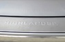 Накладка на задний бампер Toyota Highlander (метал)