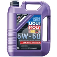 Liqui Moly Synthoil High Tech 5w50 (5л.) синт. моторное масло SM/CF;A3/B4