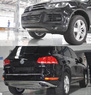 Комплект защиты бамперов из нержавеющей стали для Volkswagen Touareg NF 2011-