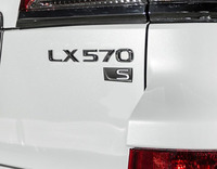 Эмблема S Lexus LX570 2012-2015 (Sport Luxury)