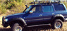 Фендера - расширители колесных арок Toyota Land Cruiser 80 (бушвакер style) LLDPE 13см